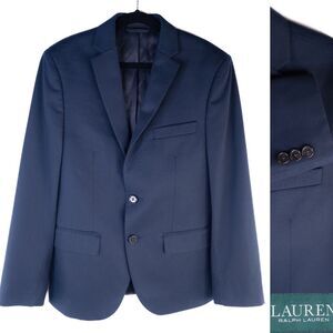 Lauren Ralph Lauren Boys Sports Coat Jacket Navy 14R